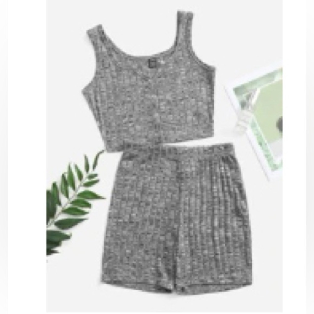 Shein Women’s Tank and Biker Shorts